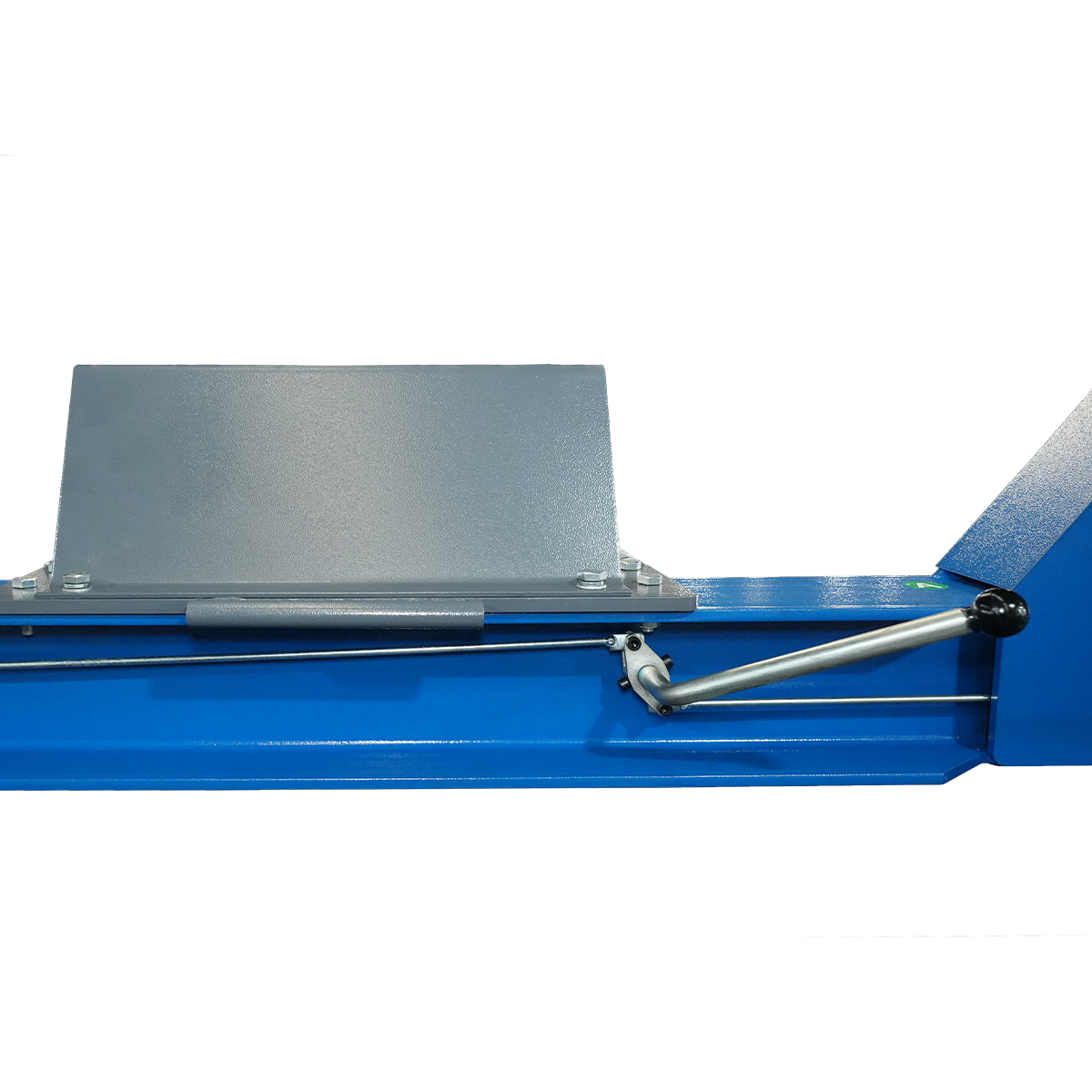 Подъемник четырехстоечный 4.5 т, с ручной траверсой 2 т N423, 380 В, синий